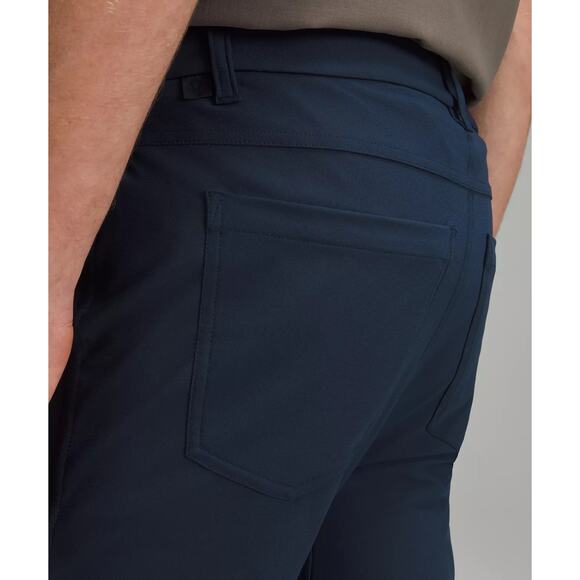 Lululemon Men’s ABC Skinny-Fit 5 Pocket Pant in True Navy Size 30 - Picture 1 of 8